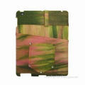 Pink and green denim jeans case for iPad, made of PC